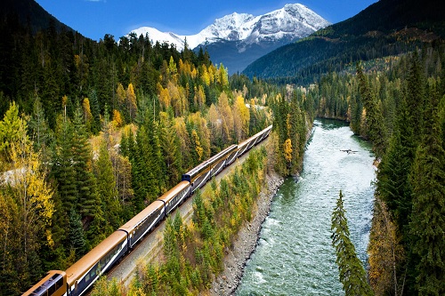 Travessia Refinada pelo Oeste Canadense de Trem Rocky Mountaineer - 10 dias
