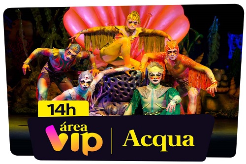 Beto Carrero - Área VIP Acqua - 1ª Sessão - 14 horas