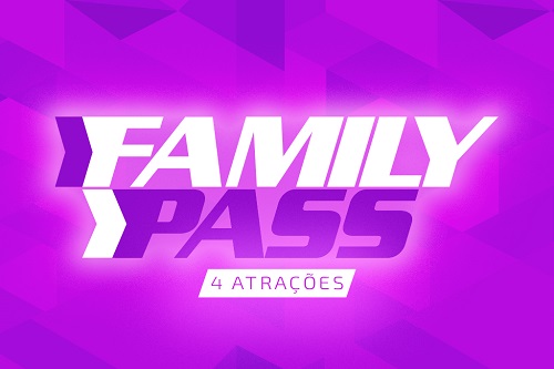 Beto Carrero:  Family  Pass – 4 atrações - Ingresso Antecipado 1 dia  